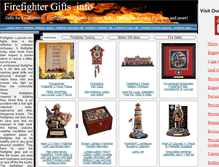 Tablet Screenshot of firefightergifts.info
